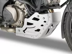Protección del motor específica del vehículo de aluminio.