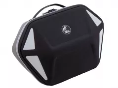 Royster Neo bolsa lateral simple negra para soporte Hepco&amp;Becker C-Bow