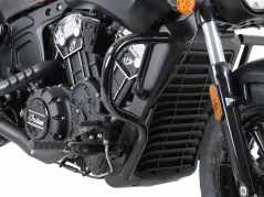 Barra de protección del motor - negra para Indian Scout Bobber de 2017