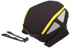 Bolsa trasera Royster con kit de fijación de correa – negro/amarillo