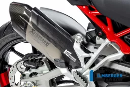 Protección en el silenciador mate (Akrapovic muffler) Multistrada V4