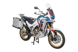 Sistema de maletas ZEGA Pro para Honda CRF1100L Africa Twin (2022-) / Adventure Sports volumen 31/38, color portaequipajes plata, color aluminio natural