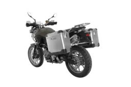 Sistema de maletas ZEGA Pro para BMW F800GS/ F700GS/ F650GS (Twin) volumen 31/38, color portaequipajes plata, color And-S