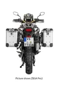 Sistema de maletas ZEGA Pro para Honda CRF1000L Africa Twin (2015-2017) volumen 31/38, color portaequipajes negro, color And-Black