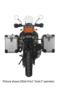 Sistema de maletas ZEGA Pro para KTM 1050 Adventure/ 1090 Adventure/ 1290 Super Adventure/1190 Adventure/ 1190 Adventure R volumen 38/45, color portaequipajes negro, color And-Black