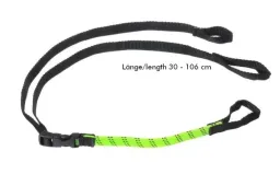 Rokstraps Strap It™ Pack Ajustable *verde* 30-106 cm 2 piezas con trabillas