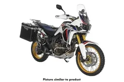 Sistema de maletas ZEGA Pro para Honda CRF1000L Africa Twin (2015-2017) volumen 31/38, color portaequipajes plata, color And-Black