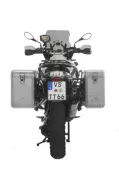 Sistema de maletas ZEGA Mundo para BMW R1250GS/ R1250GS Adventure/ R1200GS desde 2013/ R1200GS Adventure desde 2014 volumen 31/38, color portaequipajes plata, color aluminio natural