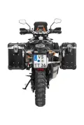 Sistema de maletas ZEGA Evo para KTM 1050 Adventure/1090 Adventure/1290 Super Adventure/1190 Adventure/1190 Adventure R volumen 38/45, color portaequipajes negro, color And-S