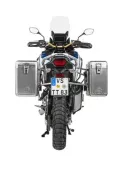 Sistema de maletas ZEGA Mundo para Honda CRF1100L Africa Twin (2022-) / CRF1100L Adventure Sports volumen 31/38, color portaequipajes plata, color aluminio natural