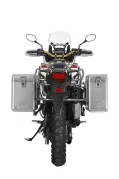 Sistema de maletas ZEGA Mundo para Honda CRF1000L Africa Twin (2015-2017) volumen 31/38, color portaequipajes negro, color aluminio natural