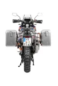 Sistema de maletas ZEGA Mundo para KTM 1290 Super Adventure S/R a partir de 2021, volumen 31/38, portaequipajes color plata, color aluminio natural