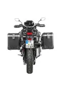 Sistema de maletas ZEGA Pro para Honda CRF1100L Africa Twin (-2021) volumen 38/45, color portaequipajes plata, color And-Black