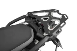 Portaequipajes de aluminio, negro para BMW F850GS / F750GS