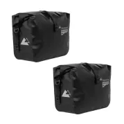 Bolsa lateral Endurance de Touratech Waterproof, juego de 2, color negro